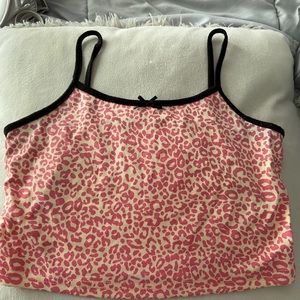 Cheetah tank top